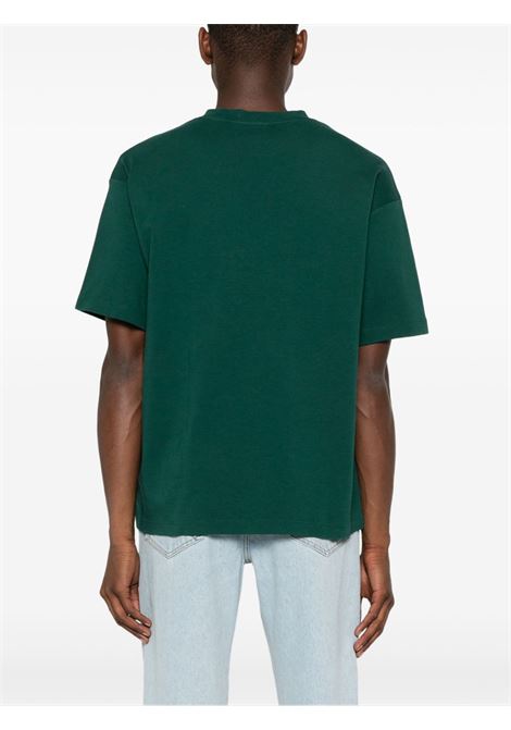 T-shirt le t-shirt slogan in verde Drole de monsieur - uomo DROLE DE MONSIEUR | PERMTS202CO002DGN